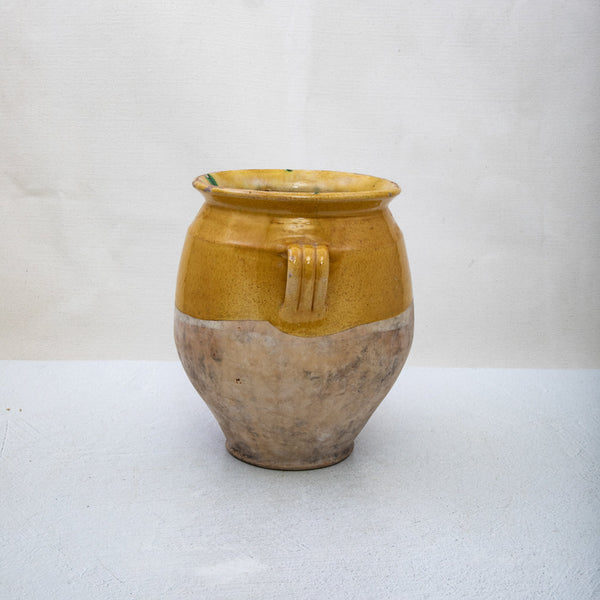 Yellow Confit Pot