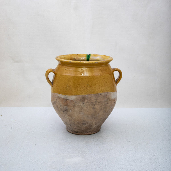 Yellow Confit Pot