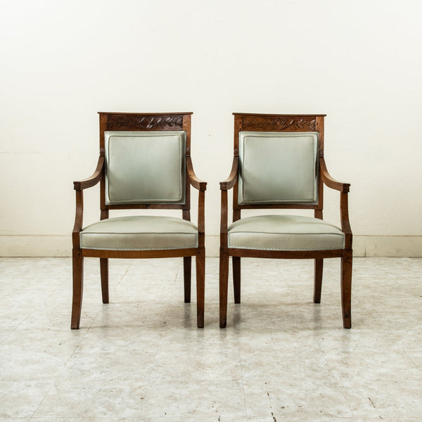 Pair of Empire Armchairs
