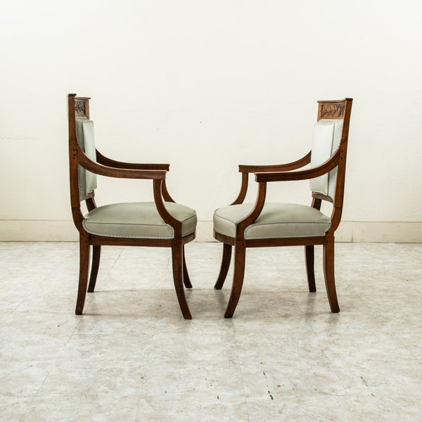 Pair of Empire Armchairs