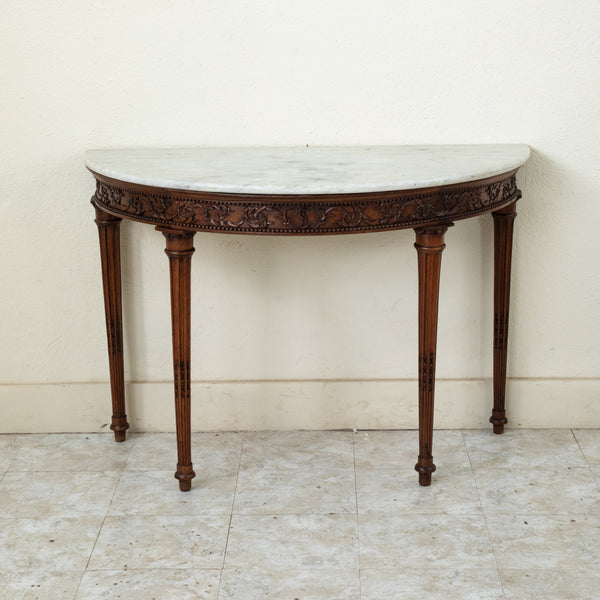 Oak Console Table - French Metro Antiques Oak Console Table - French Metro Antiques