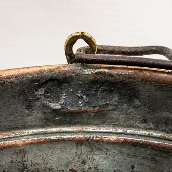 Copper and Brass Bucket