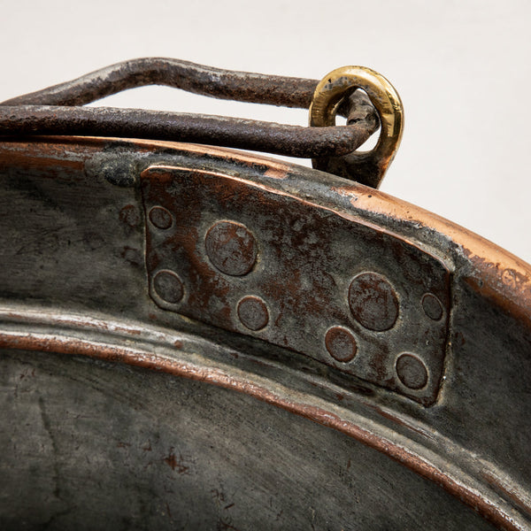Copper and Brass Bucket