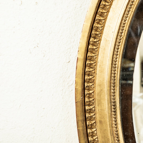 Louis XVI Oval Mirror