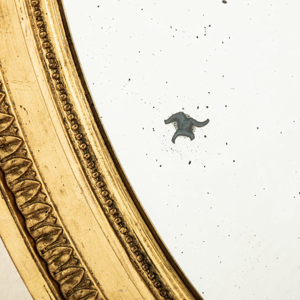 Louis XVI Oval Mirror