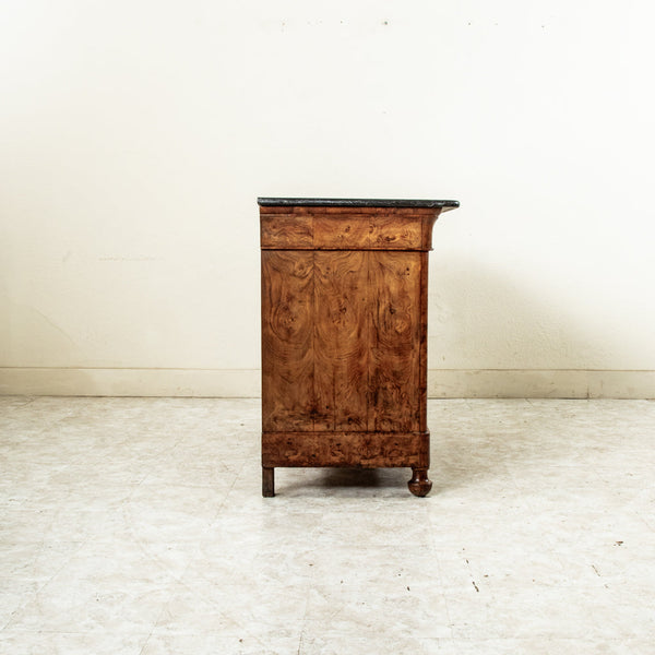 Louis Philippe Burl Elm Chest