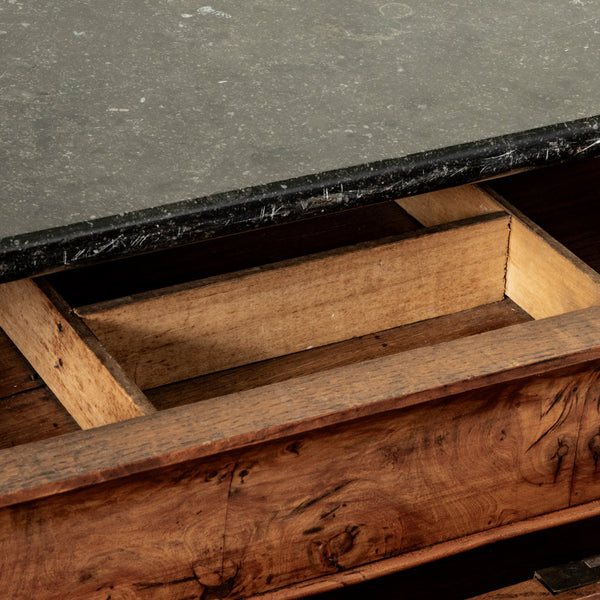 Louis Philippe Burl Elm Chest