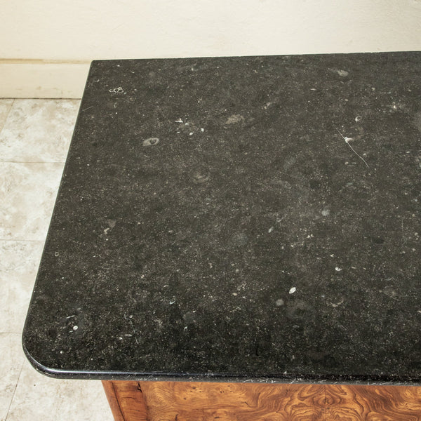 Louis Philippe Burl Elm Chest