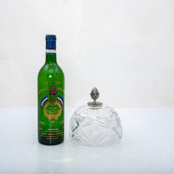 Crystal and Silver Cloche