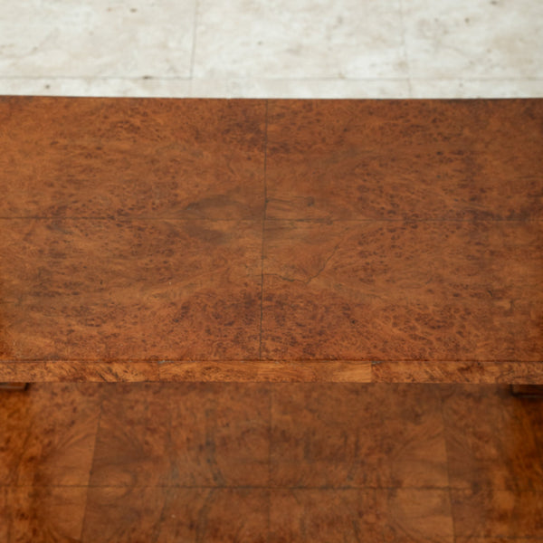 Empire Burl Elm Console