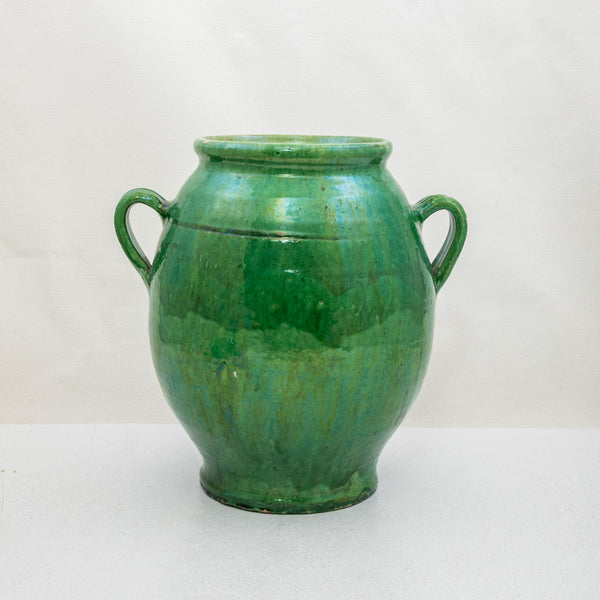 Faience Confit Pot