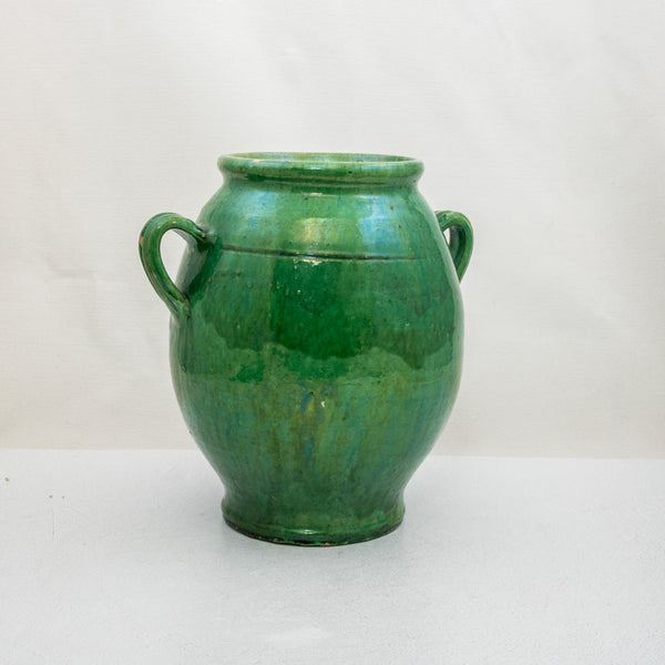 Faience Confit Pot