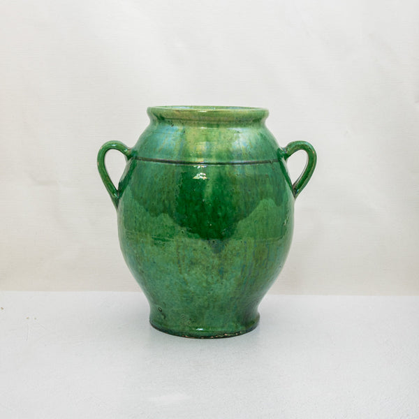 Faience Confit Pot