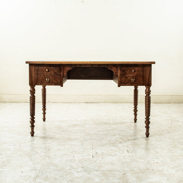 Louis Philippe Walnut Desk