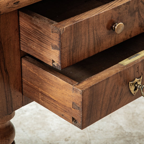 Louis Philippe Walnut Desk