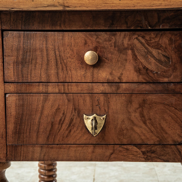 Louis Philippe Walnut Desk