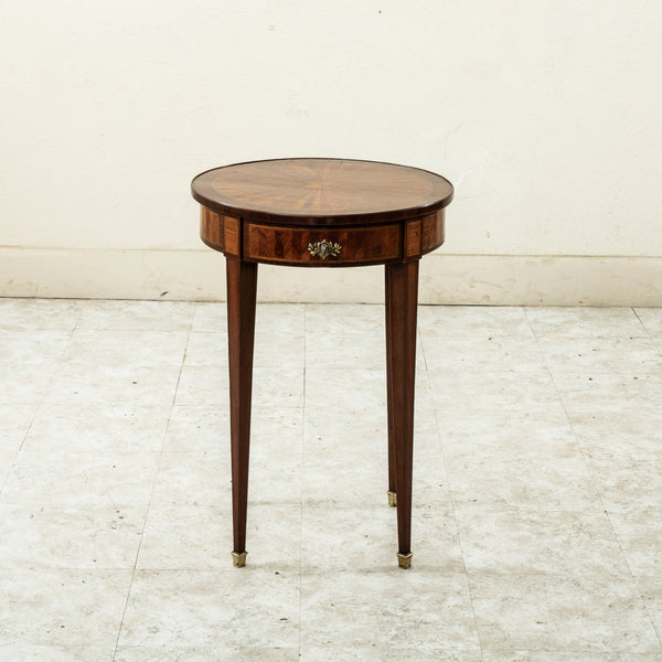 Marquetry Side Table