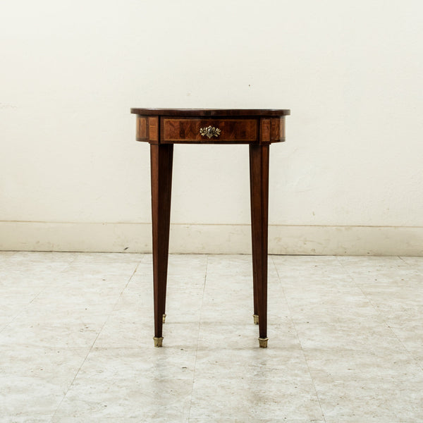 Marquetry Side Table
