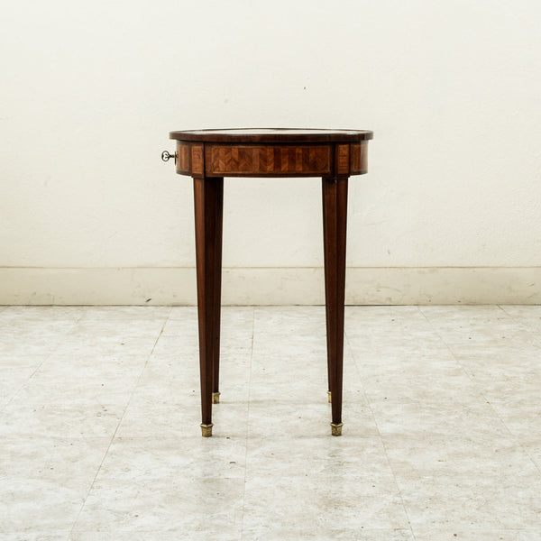 Marquetry Side Table