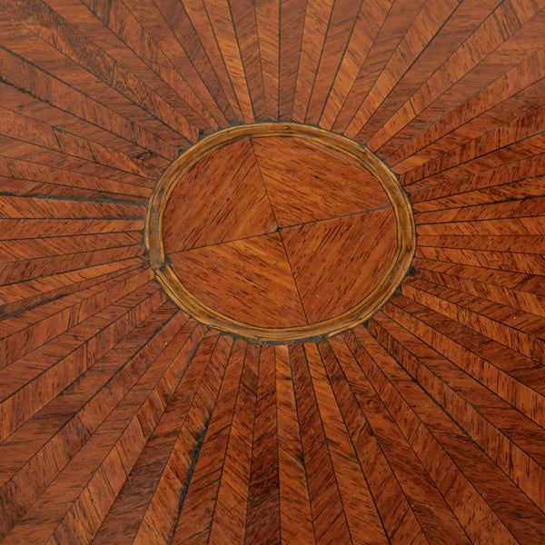 Marquetry Side Table