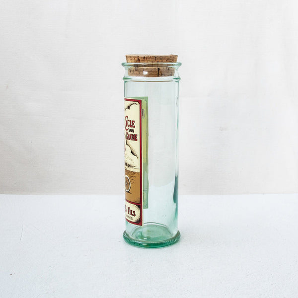 Tall Glass Jar