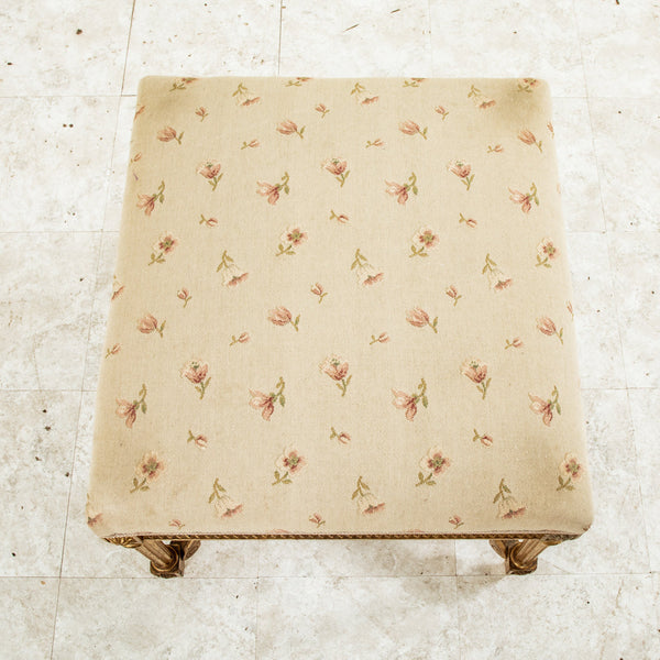 Gilt Wood Ottoman