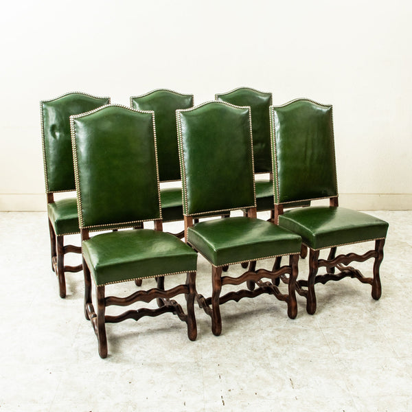 Set of Six Mutton Leg Chairs