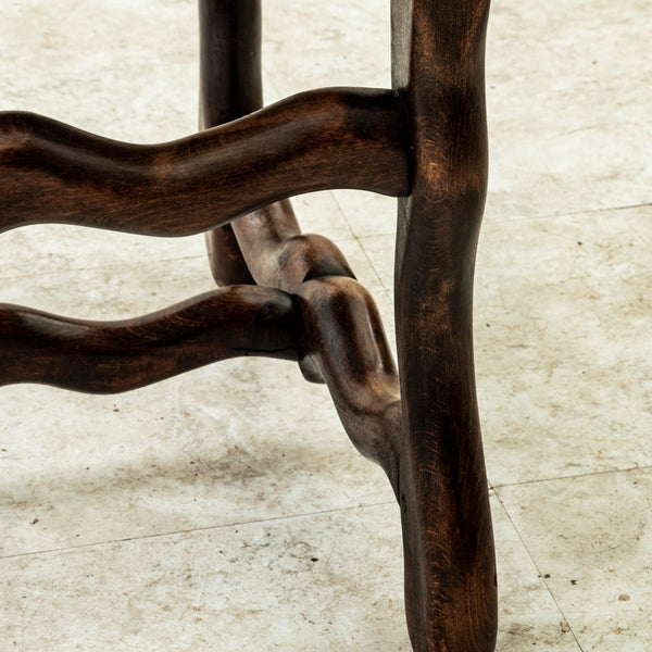 Set of Six Mutton Leg Chairs