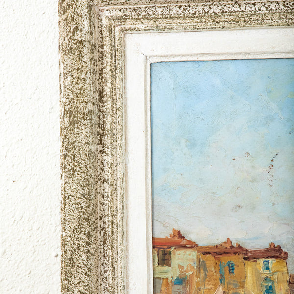 Large Framed Oil Painting