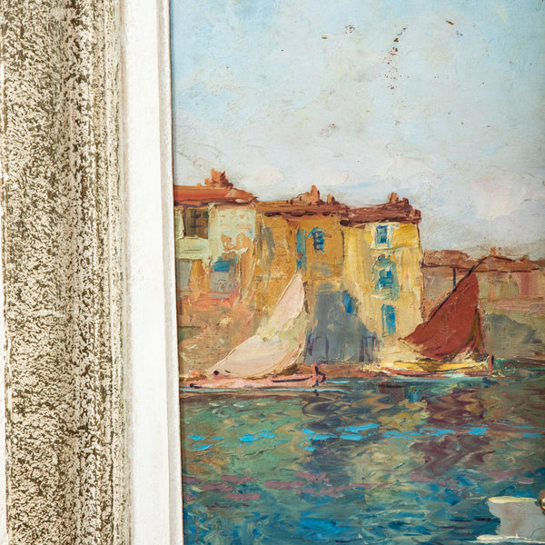 Large Framed Oil Painting