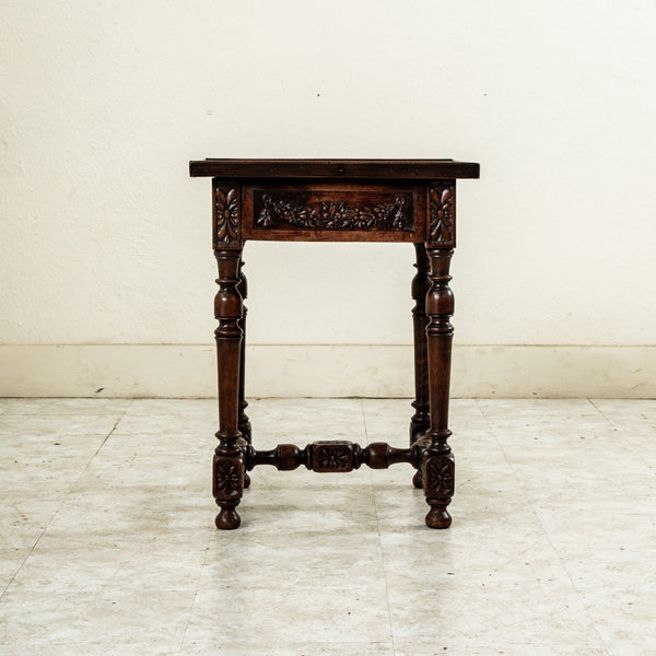 Hand Carved Side Table