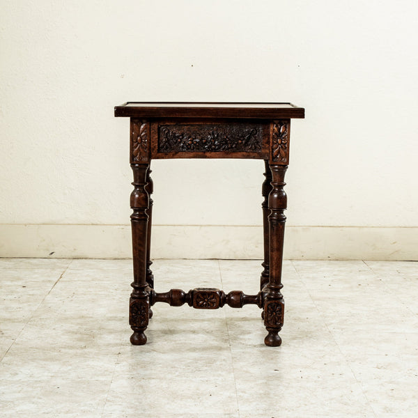 Hand Carved Side Table