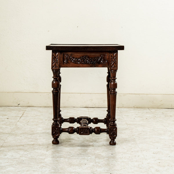 Hand Carved Side Table