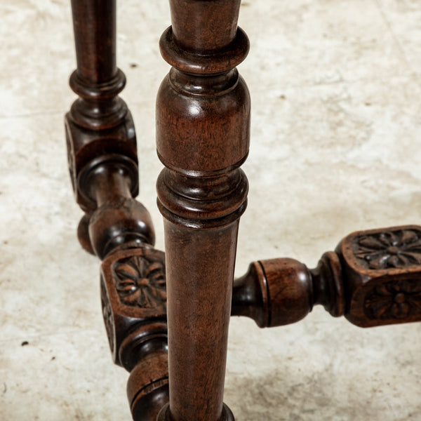 Hand Carved Side Table