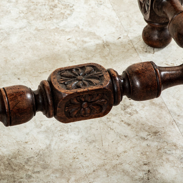 Hand Carved Side Table