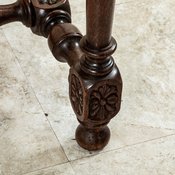 Hand Carved Side Table