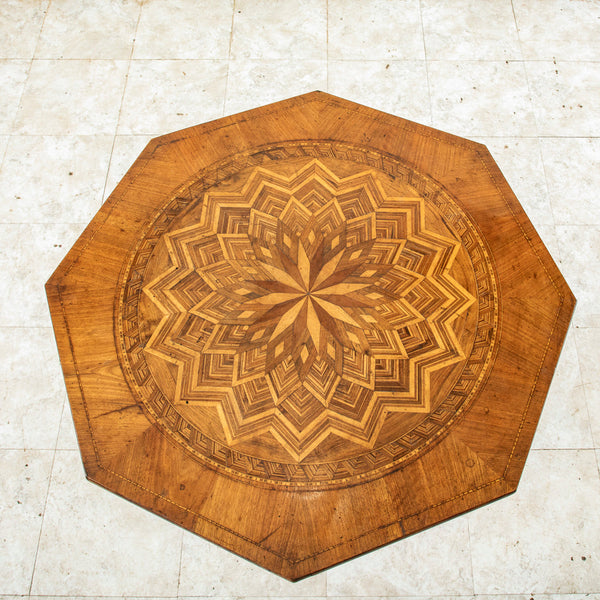 Italian Marquetry Table