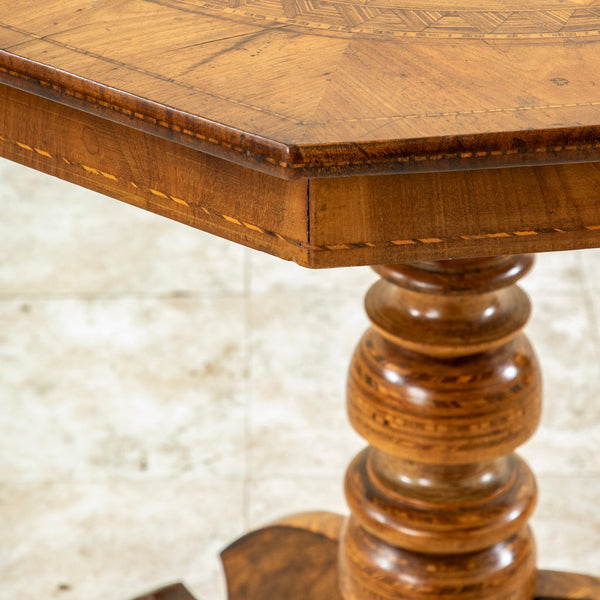 Italian Marquetry Table