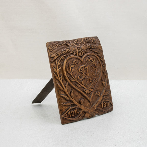 World War I Prisoner's Plaque