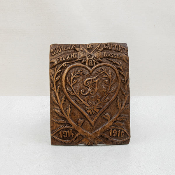 World War I Prisoner's Plaque