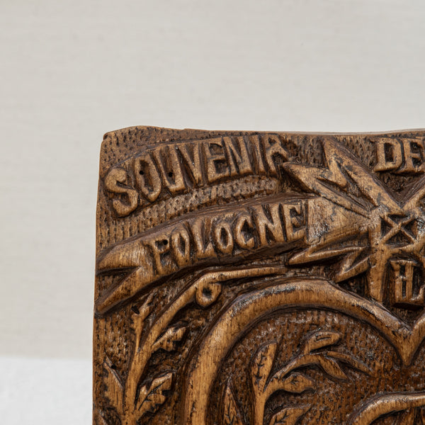 World War I Prisoner's Plaque