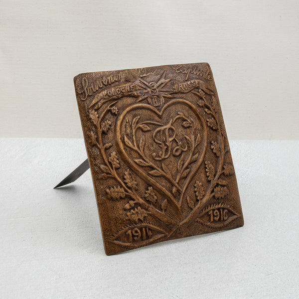 World War I Prisoner's Plaque