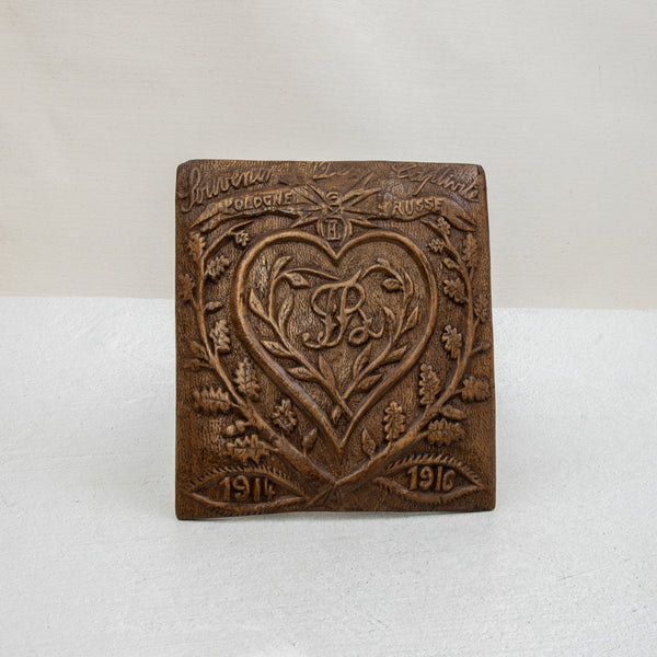 World War I Prisoner's Plaque