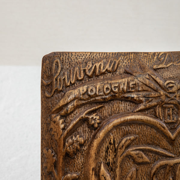 World War I Prisoner's Plaque