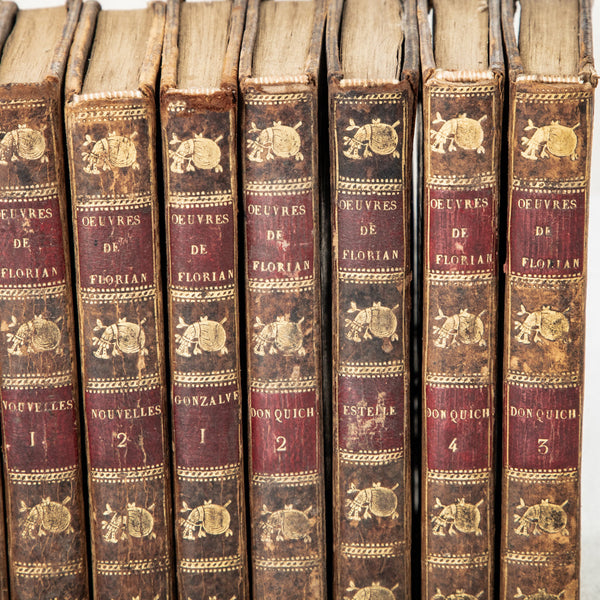 Set of Leatherbound Books