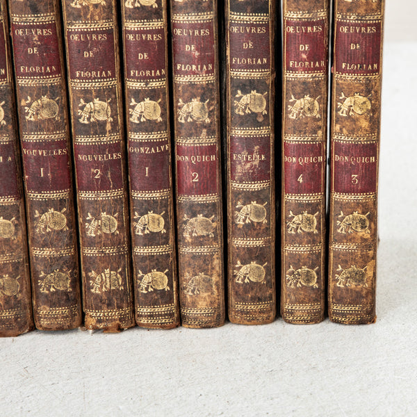 Set of Leatherbound Books