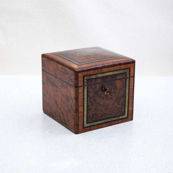 Napoleon III Marquetry Tea Box