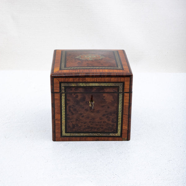 Napoleon III Marquetry Tea Box