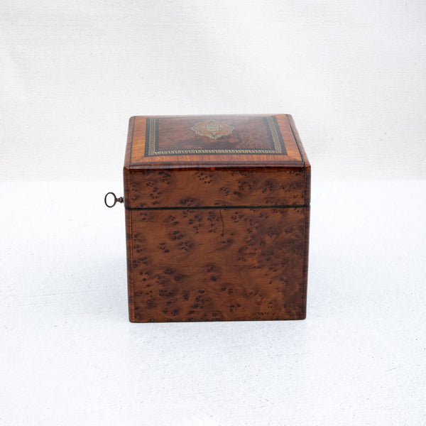 Napoleon III Marquetry Tea Box