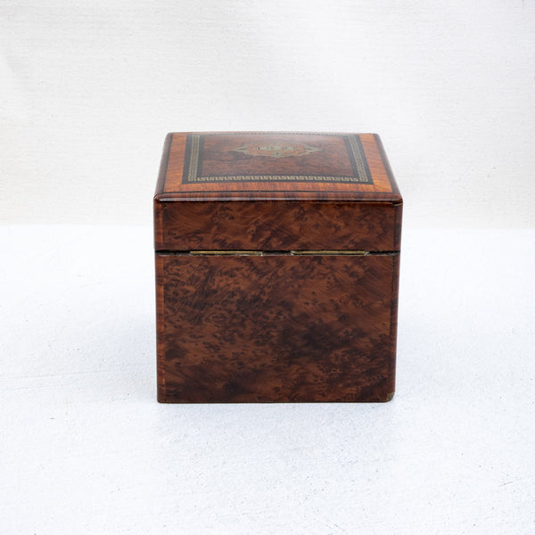 Napoleon III Marquetry Tea Box